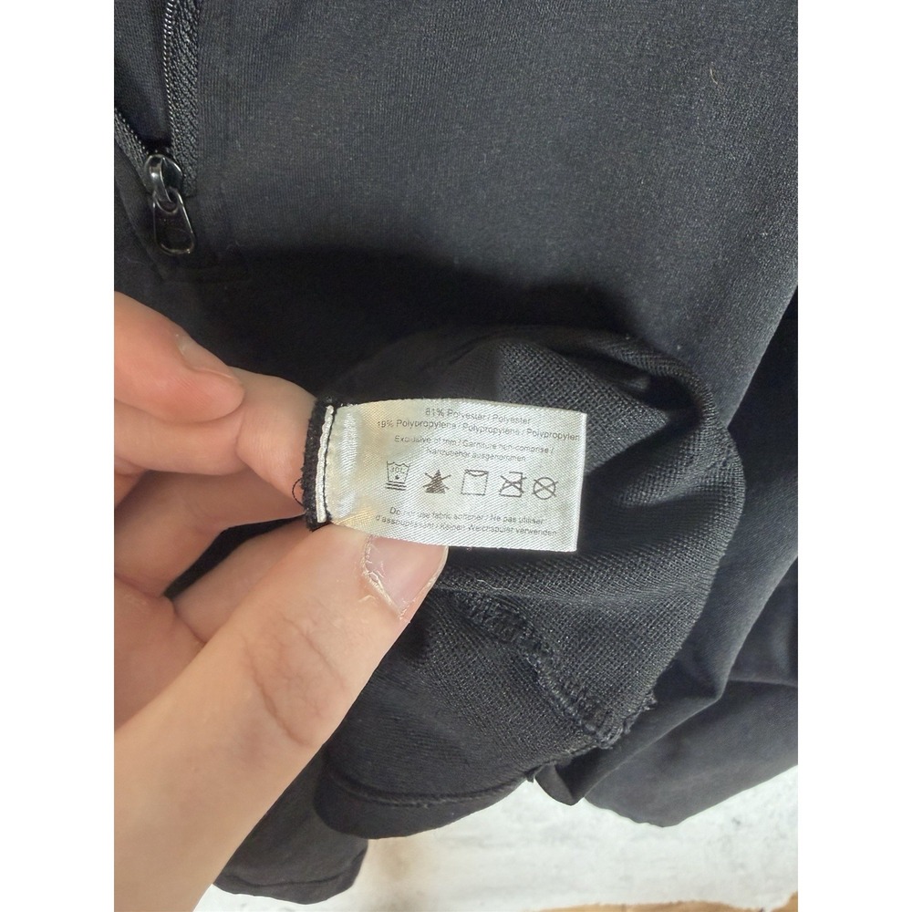 Arc'teryx Test Team Black 1/4 Zip Base Layer Pullover Womens Size S Performance - Picture 2 of 6